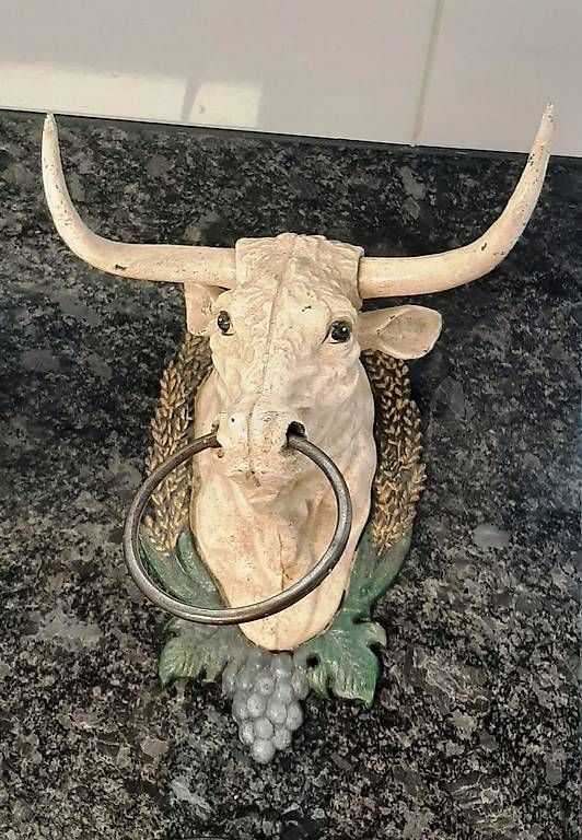 Guardaroba: Stier Wandgarderobe oder Wand Deko, massiv – Nuovo (secondo la descrizione) da Pratteln venduto da Jeta77