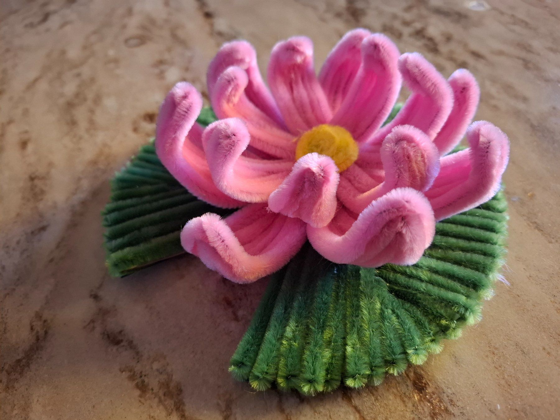 Tutte le decorazioni: Seerose pink Blume Handarbeit – Nuovo e nell'imballaggio originale da Fehraltorf venduto da 5798graf 1