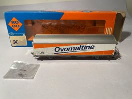 ROCO Schiebwandwagen SBB Hbis OVOMALTINE Ep. IV, DC Achsen