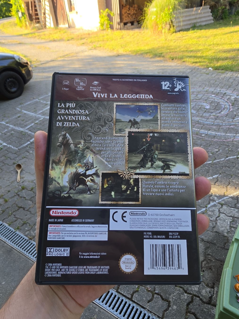 Nintendo Giochi: Zelda Twilight Princess GameCube PAL CIB neuwertig – Usato da Tafers venduto da whereyogamesat 1