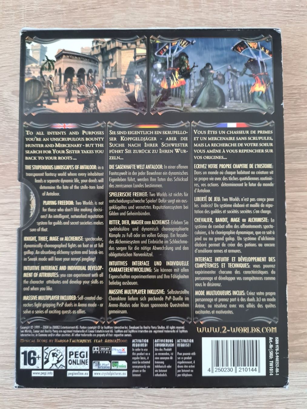 Giochi: Two Worlds GOTY Edition (Multilanguage Cover) + Map - PC – Usato da Carouge GE venduto da Gasco 1