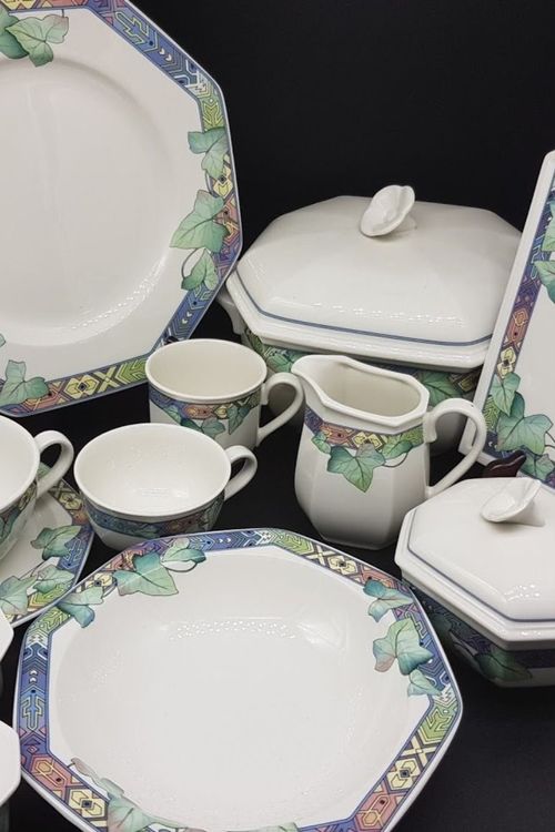 Villeroy & Boch French Garden Fleurence Bricco per Latte, 250 ml, Porcellana Premium, Bianco/Multicolore : Villeroy & Boch