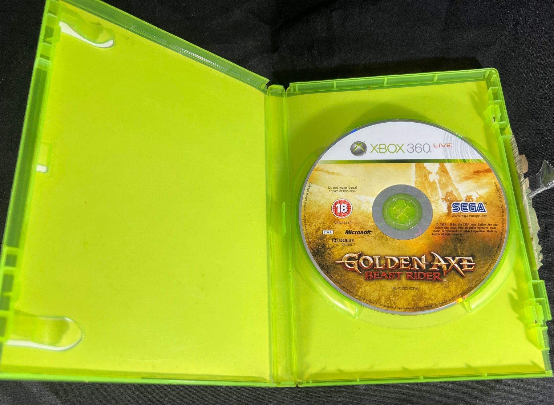 Microsoft Spiele: Jeu Xbox 360 : Golden Axe : Beast Rider – Gebraucht aus Biel/Bienne von new-life 3