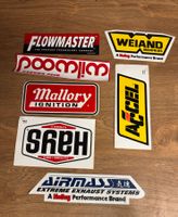 Diverse Aufkleber-Set für Auto-Fans – Neuwertig!