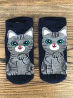 Socken Söckli Gr 35 - 38 Katze Katzen