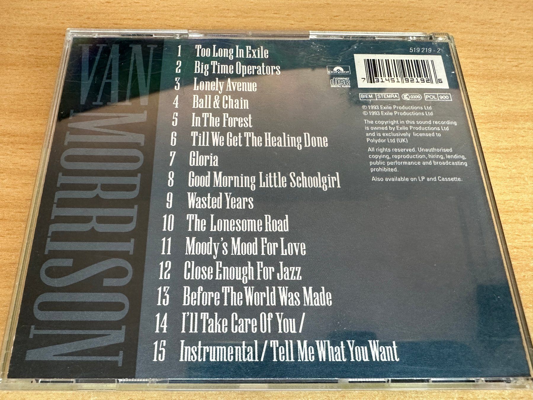 CD: Van Morrison – Too Long In Exile – Usato da Rikon im Tösstal venduto da Alpenmutz 1
