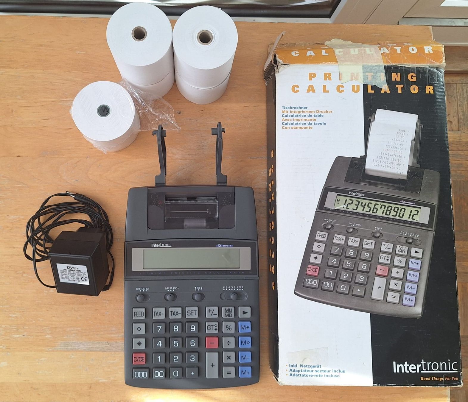 Calcolatrici tascabili: Calculatrice de table avec imprimante – Usato da Nyon venduto da electro94