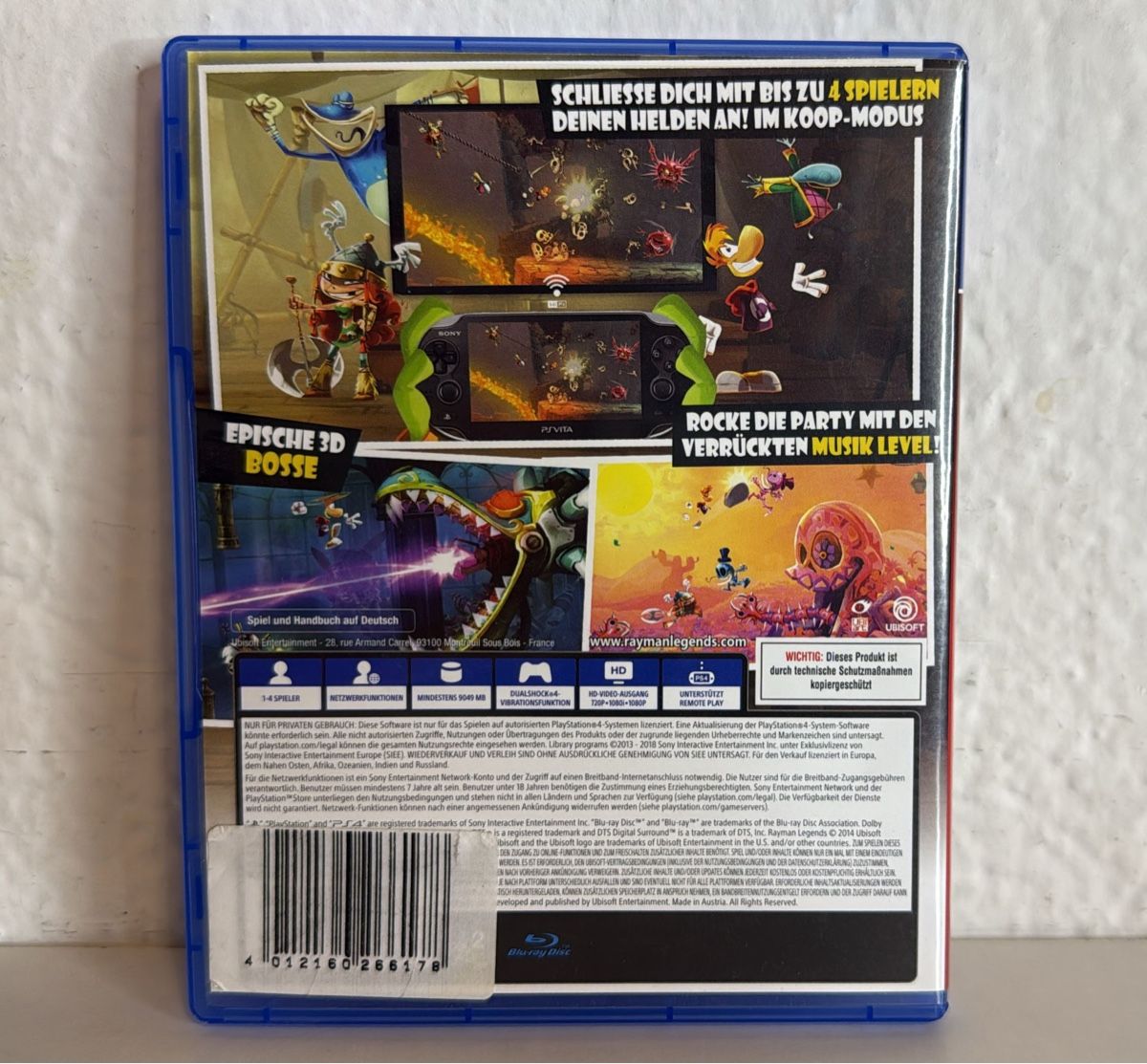 Sony Jeux: Rayman Legends PS4/PS5 - Game Disc and Case – D'occasion à Ehrendingen par bubulence 1