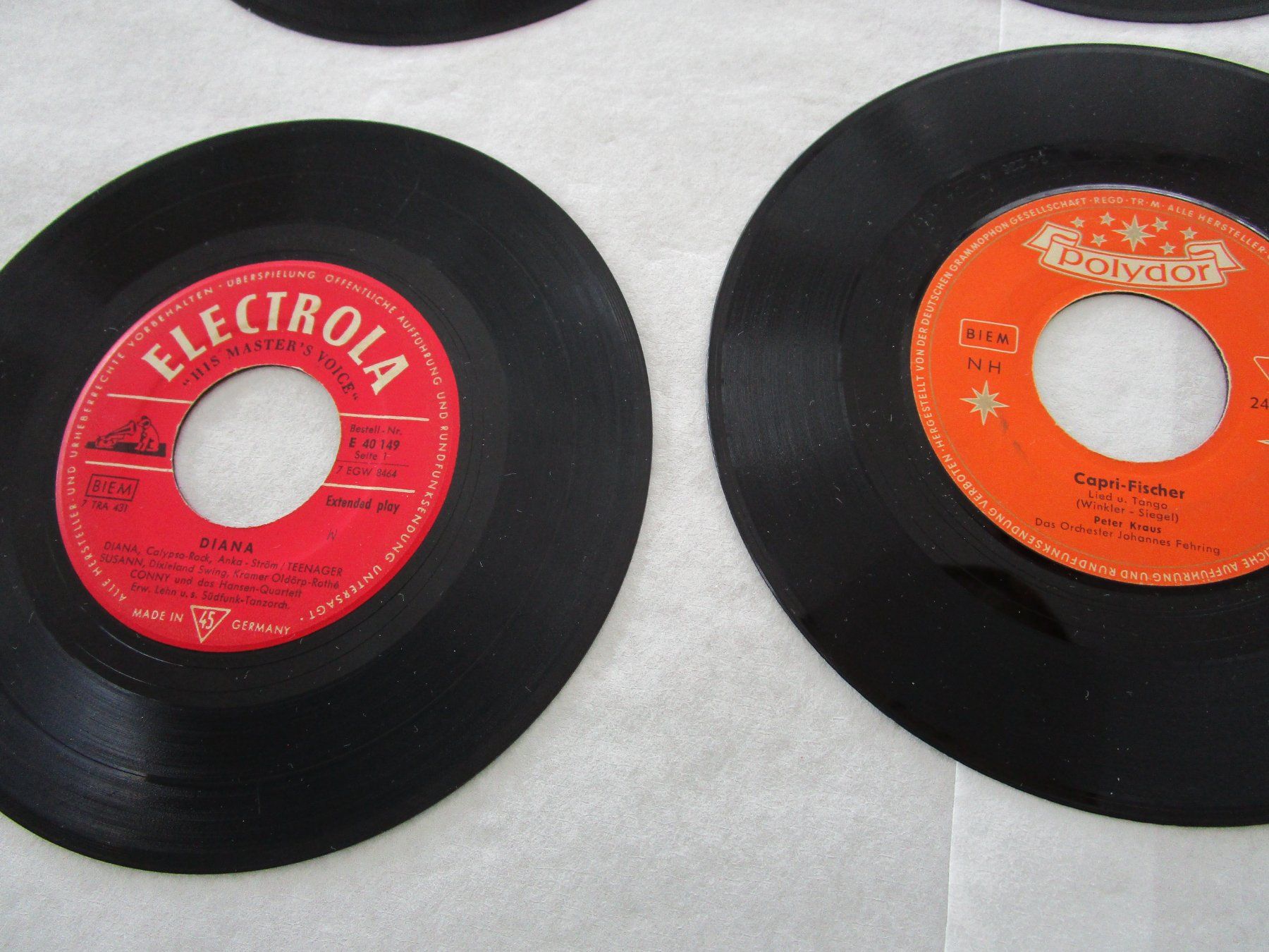 Dischi in vinile: Single Schallplatten Sammlung 9 – Usato da Grenchen venduto da Uhus15 1