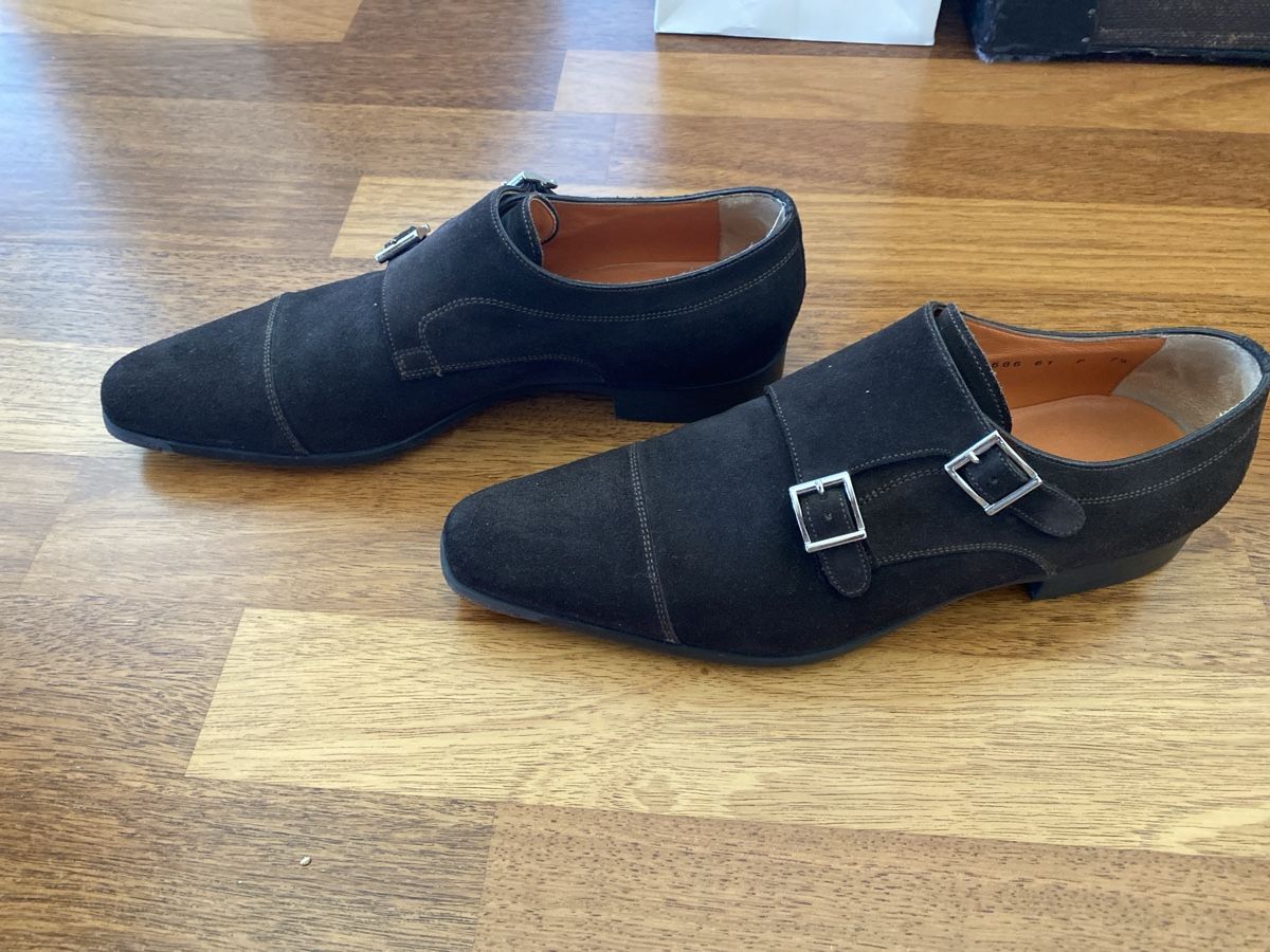 Santoni Scarpe da uomo: Santoni Gr. 7.5 Braun – Usato da Stäfa venduto da 6senses 1