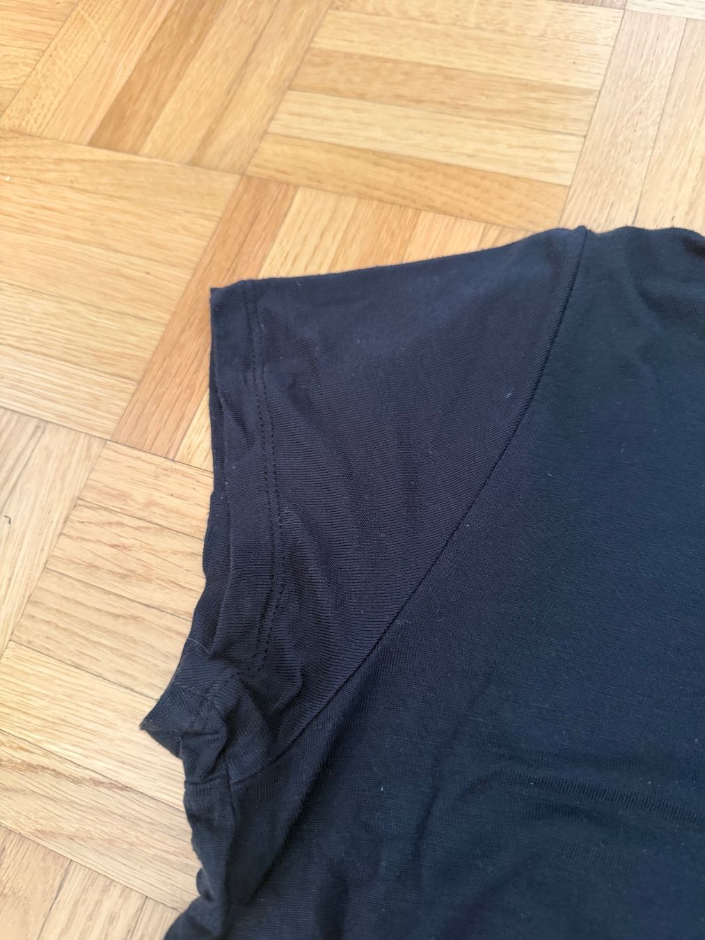 Only T-shirt: ONLY Damen T-Shirt schwarz Gr. M Basic Sommerlook – Usato da Schlieren venduto da mle_lws6 2