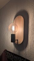 Wandleuchte E27 Holz-Design 30cm