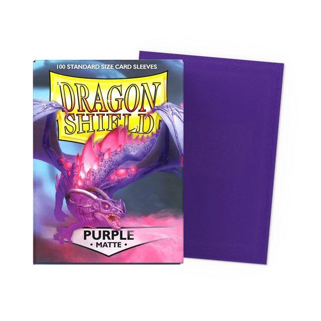 Carte collezionabili: Dragon Shield - Purple - Matte Sleeves – Nuovo e nell'imballaggio originale da Zollikon venduto da ReyStoreTCG