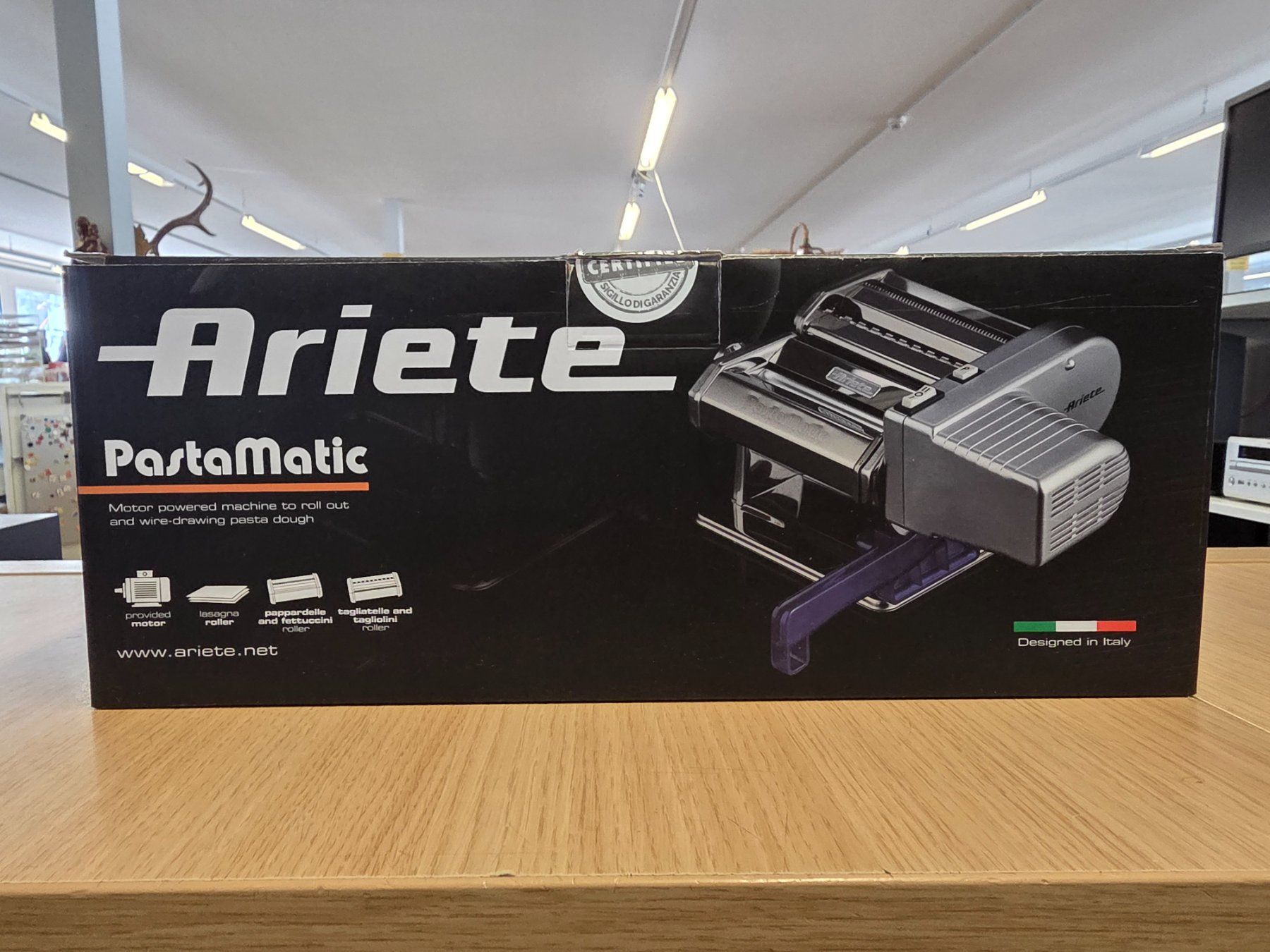 Elettrodomestici da cucina: Ariete PastaMatic ARI-1593 – Nuovo e nell'imballaggio originale da Chur venduto da FeschtlandBrockiChur 1