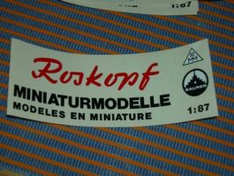 1 RoskopF Abziehbildli  (SAURER )