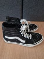Vans Sk8-Hi Sneaker Schwarz/Weiss Gr. 38.5