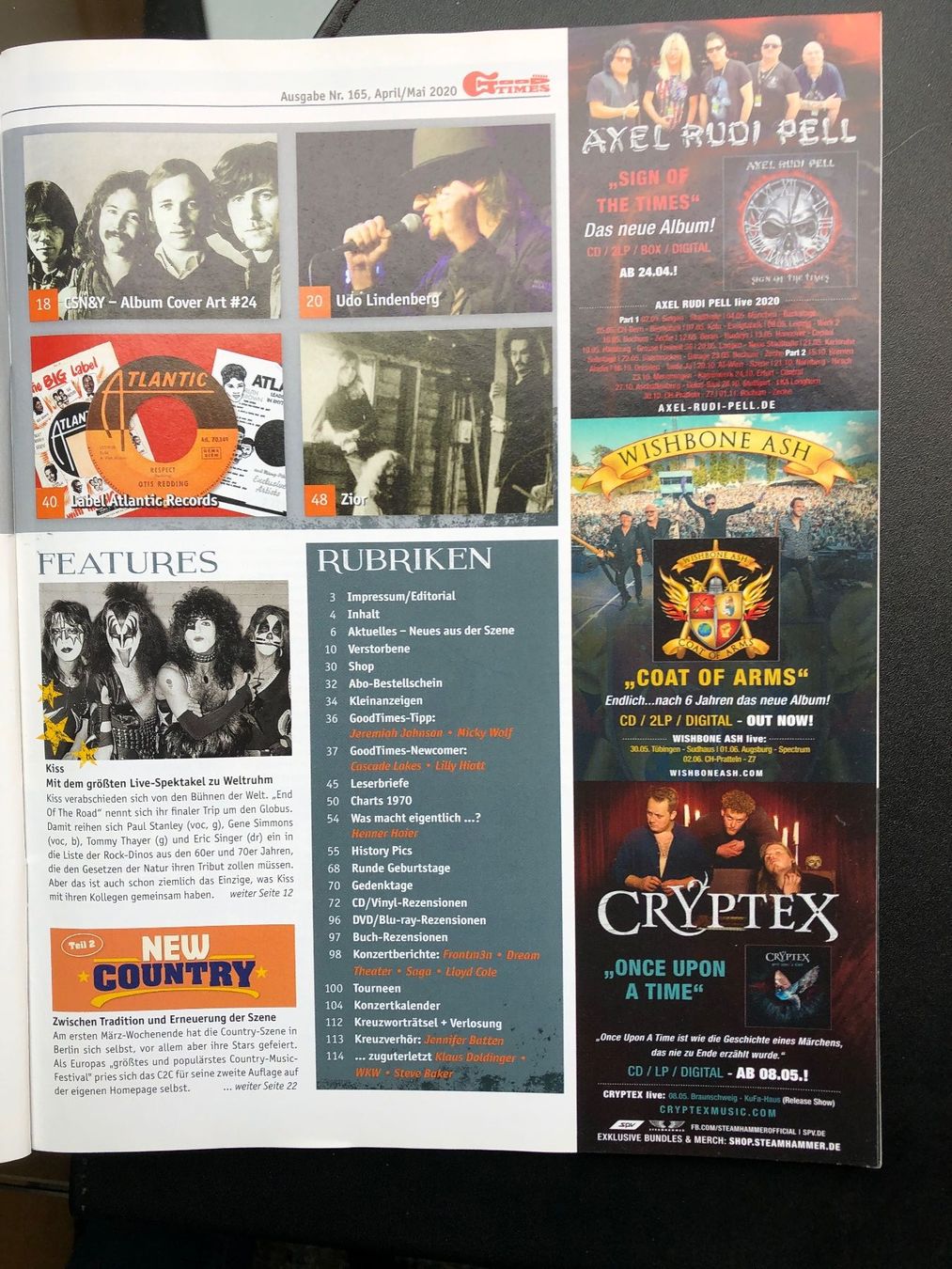 Riviste & Magazine: Kiss – Usato da Aeschi SO venduto da Stones55 2