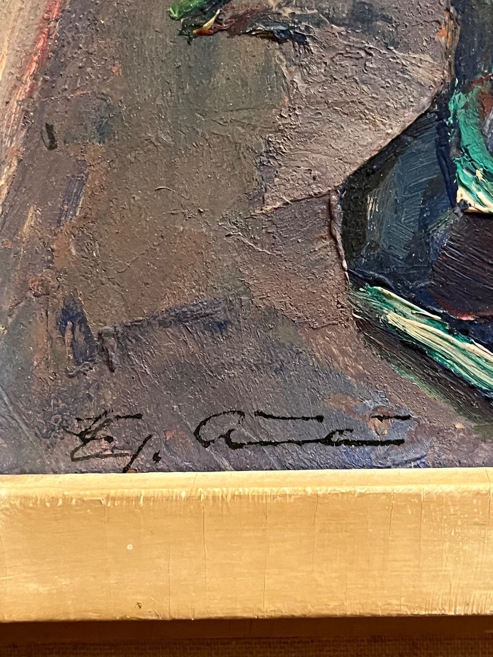 Dipinti: Eugen Rudolf Ammann 15.6.1882 Basel - 5.2.1978 Basel – Usato da Basel venduto da PAUL_ART 3