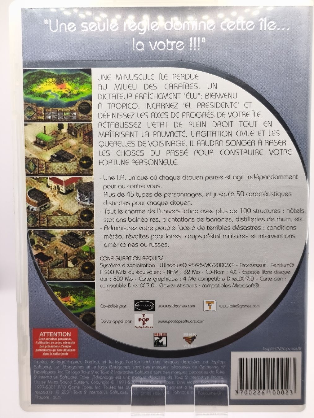 Spiele: Tropico Français PC CD-ROM jeu  – Gebraucht aus Conthey von Th3gr4yf0x 1