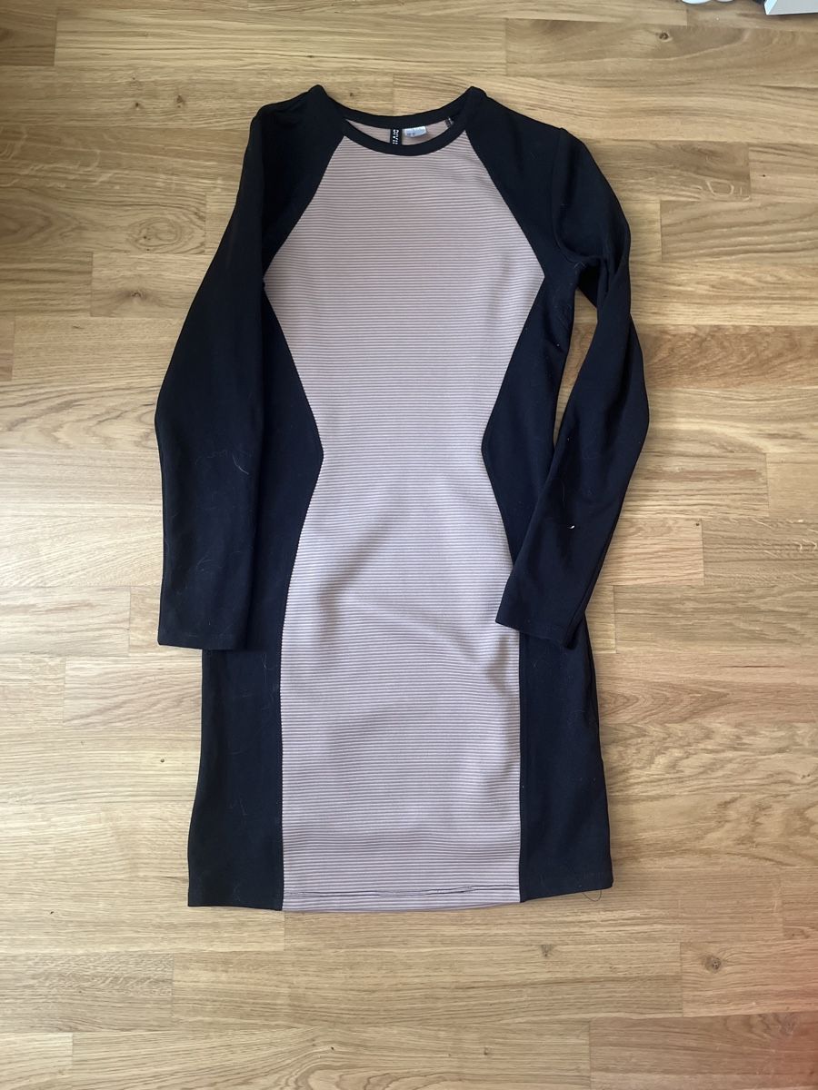 H&M Vestiti: Robe noire et beige H&M – Usato da Le Locle venduto da Mayd_h