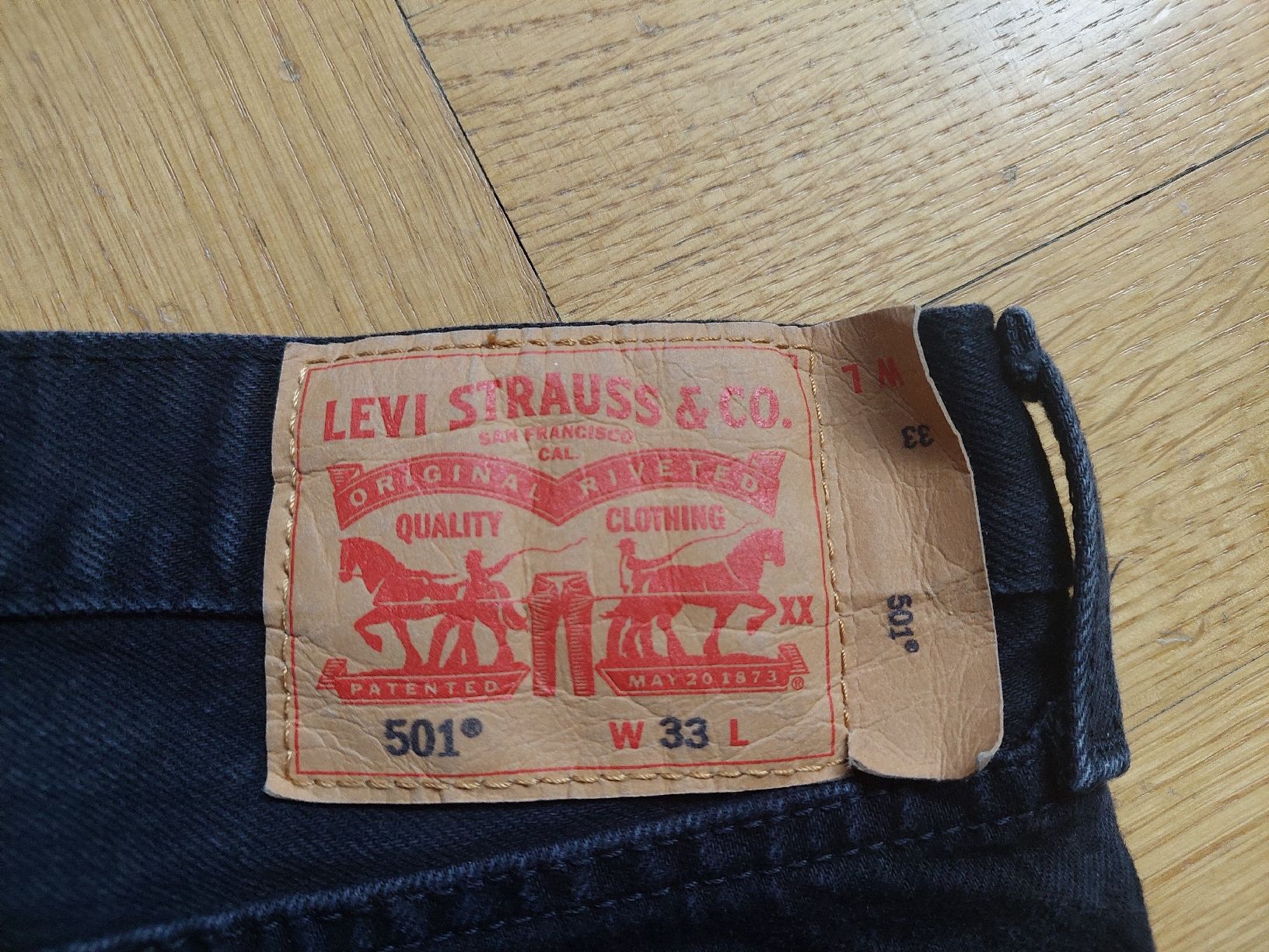 Levi's Pantaloni: Levi's Denim Shorts Grösse 33,  – Usato da Basel venduto da Fennek1 2