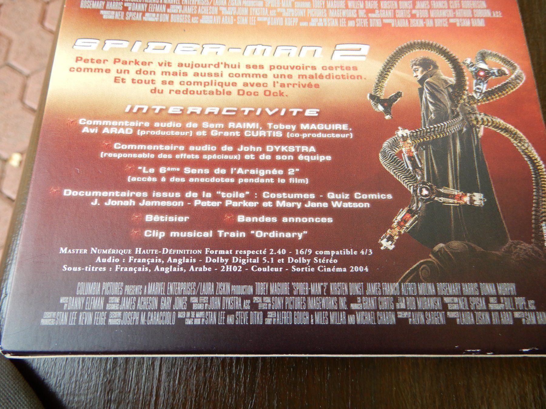 Tutti i DVDs: Spider-Man & Spider-Man 2 France 2 DVD – Usato da Worben venduto da MaKo3252 3