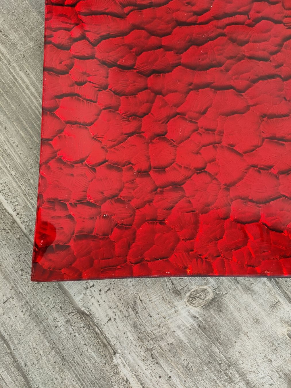 Toutes les décorations: Dekorative rote Glasplatte/ Früchteplatte – D'occasion à Gipf-Oberfrick par minini 3