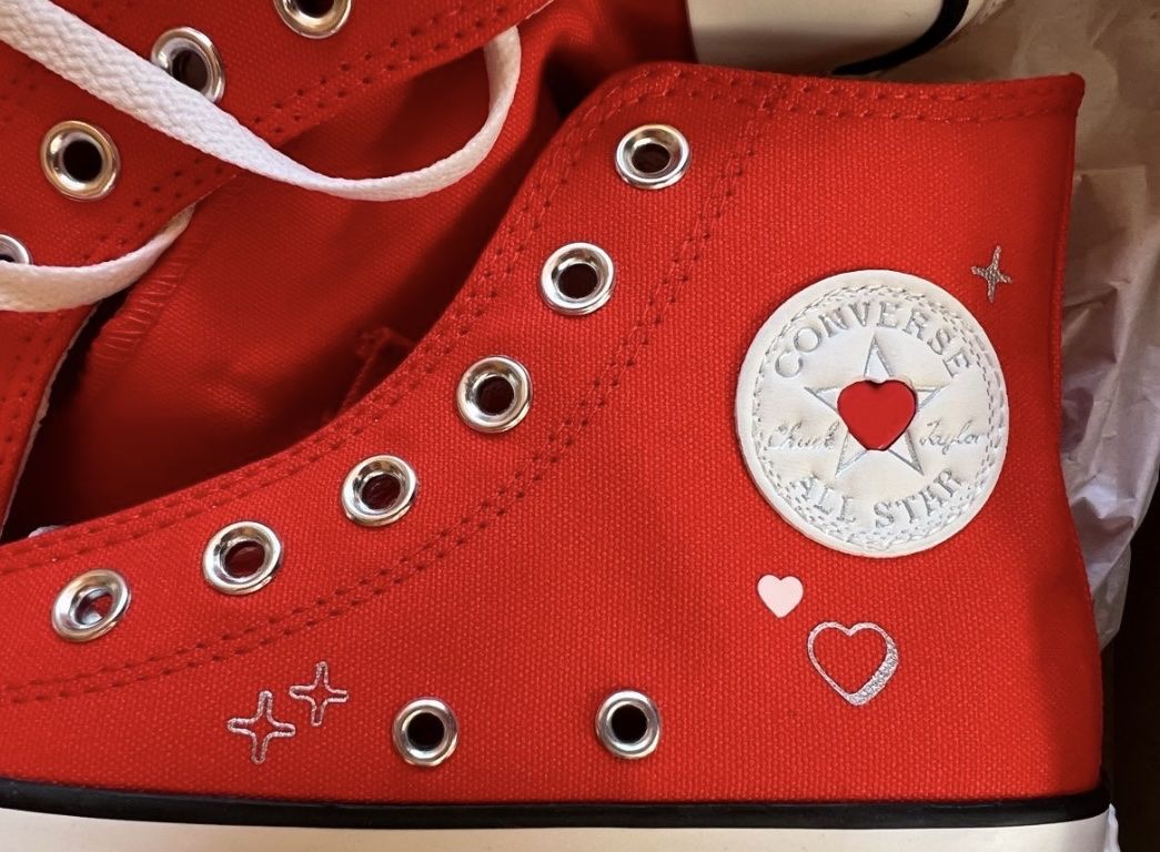 Converse Scarpe da donna: Converse Rot, Gr. 36.5, Neu – Nuovo e nell'imballaggio originale da Grindelwald venduto da wand_24 1
