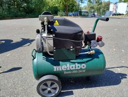 Metabo Kompressor Basic 250-24 W sehr wenig gebraucht!