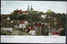 NEUCHÂTEL Château et Collégiale