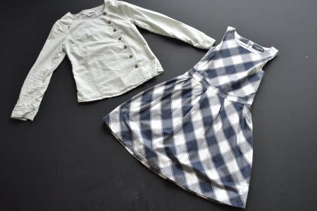 wie neu Kleid MrGregor , Jacket gr. 140