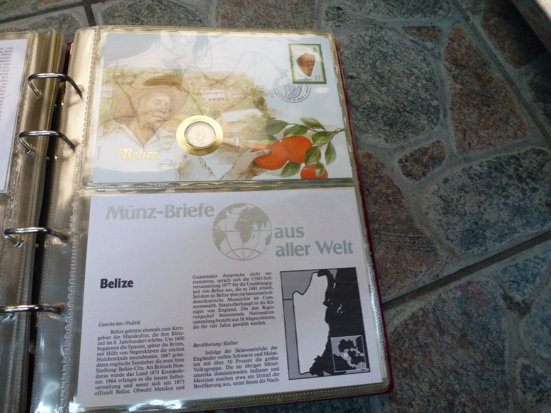 Tutti le monete: Münzbrief Belize – Usato da Olten venduto da Disc-Verkauf