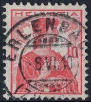 ERLENBACH (ZÜRICH) 8.VI.10 - Vollstempel auf Helvetia