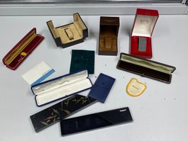 LOT Uhren-Boxen Longines etc /i405