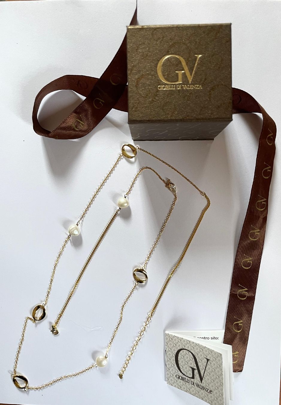 Catenine: Collier argent 925 Gioielli di Valenza – Nuovo (secondo la descrizione) da Lugnorre venduto da cod_lk7g
