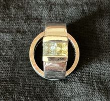 Pierre Lang Ring Vintage-Goldoptik mit 2 Steinen- Gr.Vll(54)