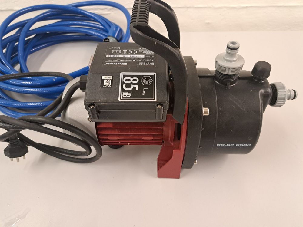 Gartenpumpe mit Schlauch + Zubehör Wasserpumpe Kaufen auf Ricardo