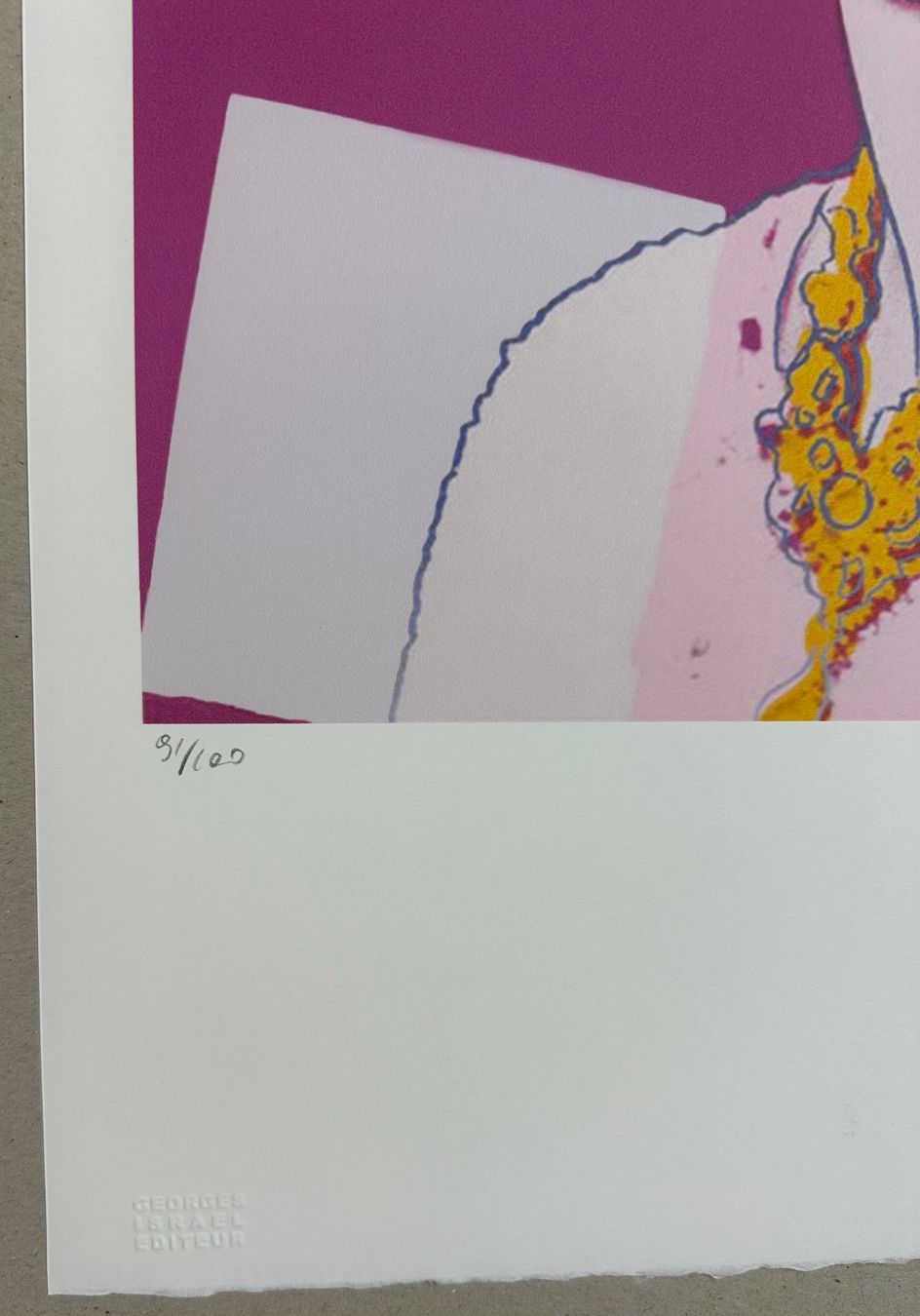 Dipinti: Warhol: Queen Elizabeth, POP Art 91/100 – Nuovo (secondo la descrizione) da Meilen venduto da Smgdesign 1