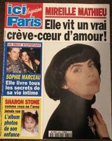 Ici Paris (1996) Mireille Mathieu Luis Miguel Sophie Marceau