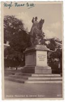 Genève, monument du Général Dufour, circulée 1932