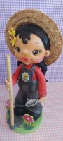Gärtnerin Deko Figur Frühling Sommer Gartenzeit Top!