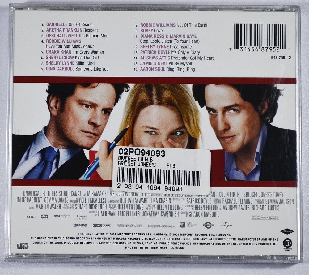 CD: CD: BRIDGET JONES - Diary – Usato da Frenkendorf venduto da Yard-Sale-2000 2