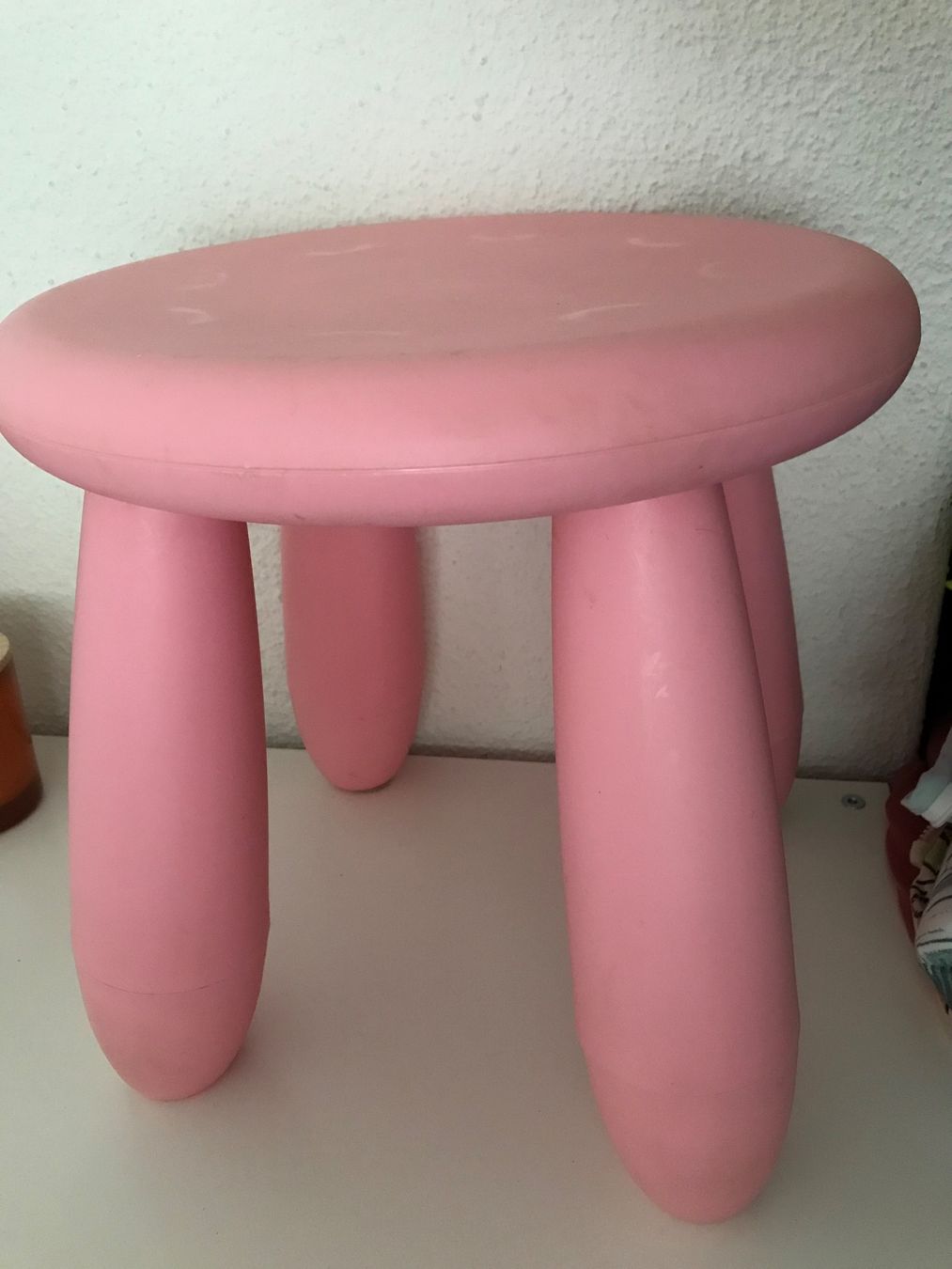 Ikea Sgabelli: Kinder Hocker Stuhl MAMMUT von IKEA rosa – Usato da Emmenbrücke venduto da Hathor123 6