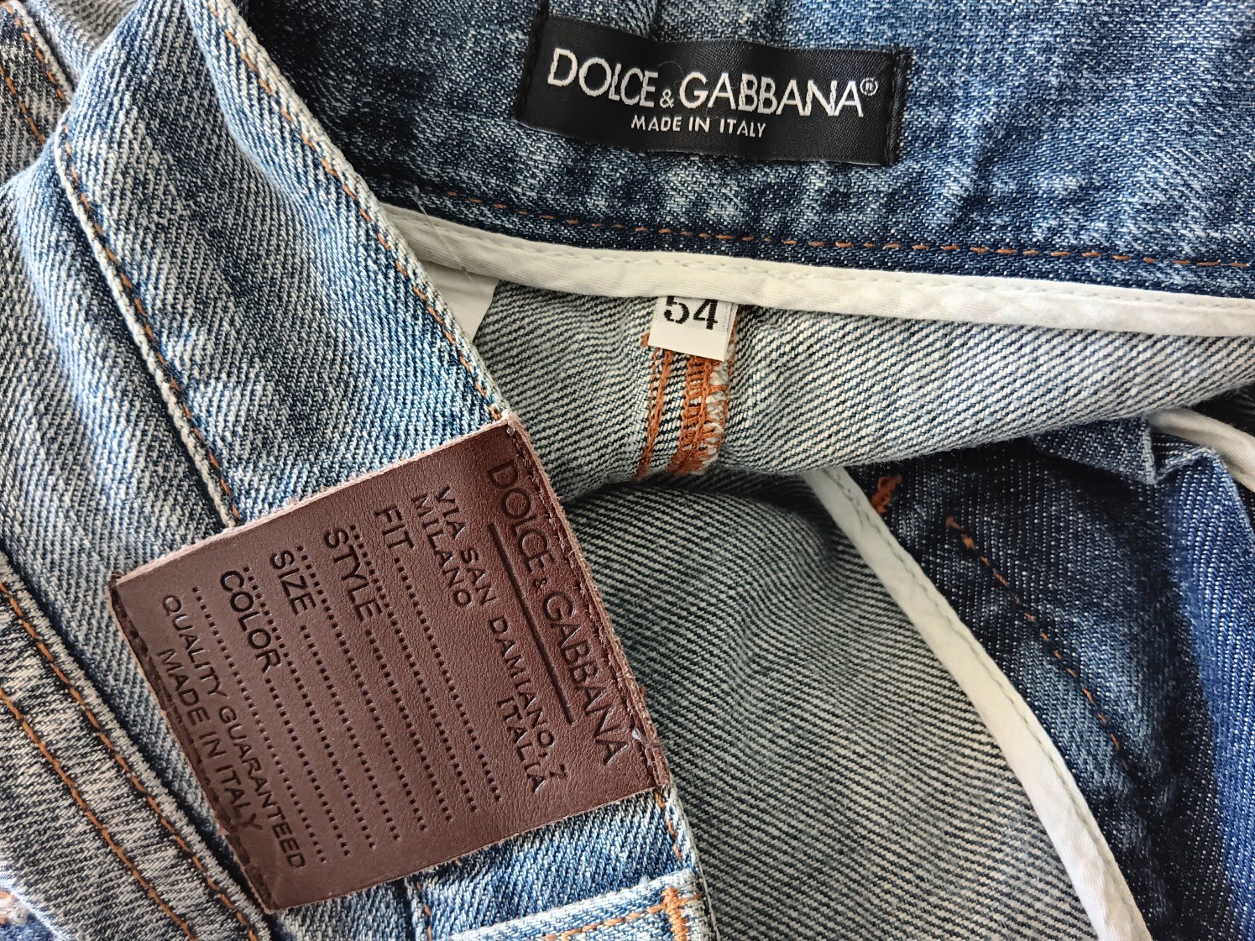 Dolce & Gabbana Jeans: D&G DOLCE & GABBANA Jeans taille / Grosse 54 – Usato da Cossonay-ville venduto da Super-Price-Quality 9