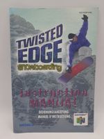 Anleitung Manuel Twisted Edge Snowboarding (Nintendo 64/N64)