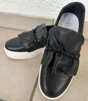 Schuh Slipper Plateau Echtleder * NEU *