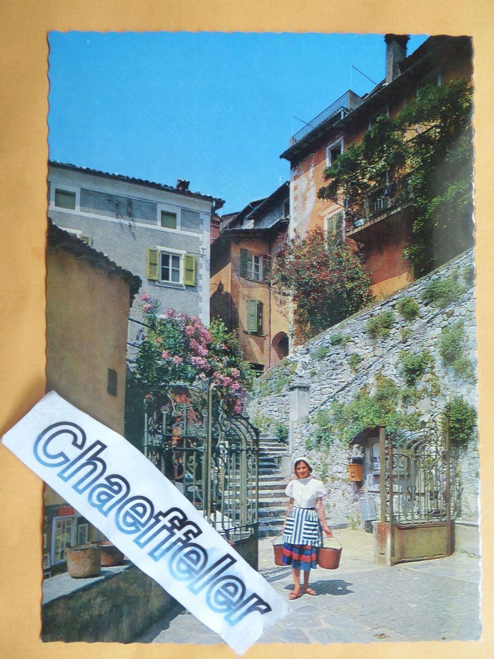 Ansichtskarten: Gandria, Lago di Lugano – Neu (gemäss Beschreibung) aus Zürich von Chaeffeler