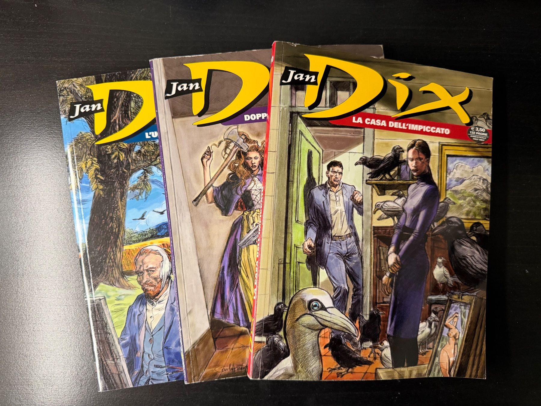 Fumetti: Fumetti Jan Dix 9-11 – Usato da Caslano venduto da Dr.Bread