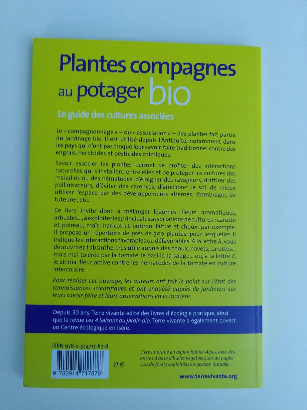 Libri: Guide des plantes compagnes au potager bio – Nuovo (secondo la descrizione) da Le Grand-Saconnex venduto da Lanine01 1