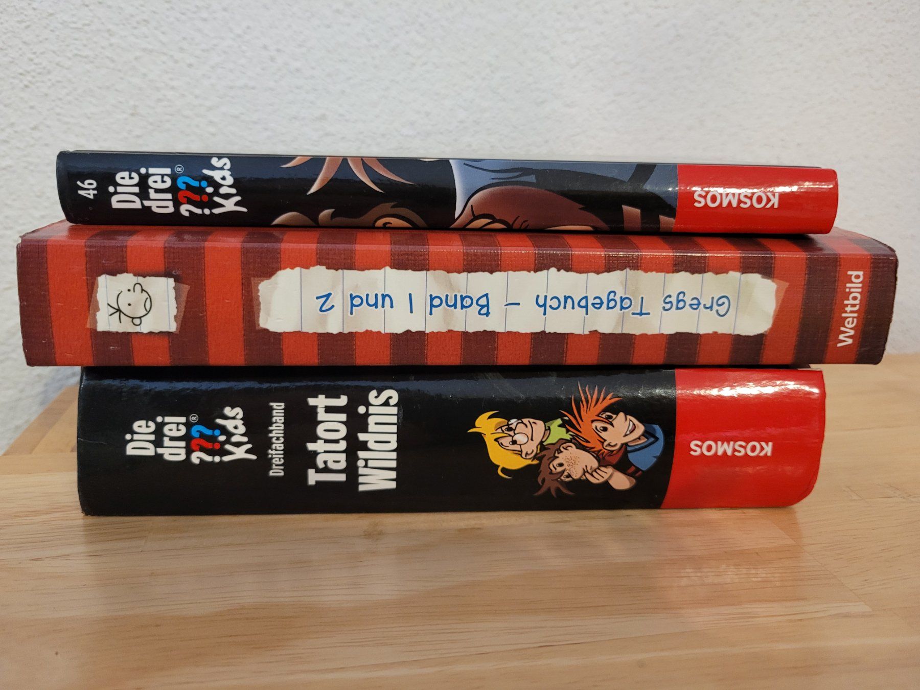 Libri: Die drei???, Gregs Tagesbuch Band 1&2 – Usato da Luzern venduto da che_7hmw